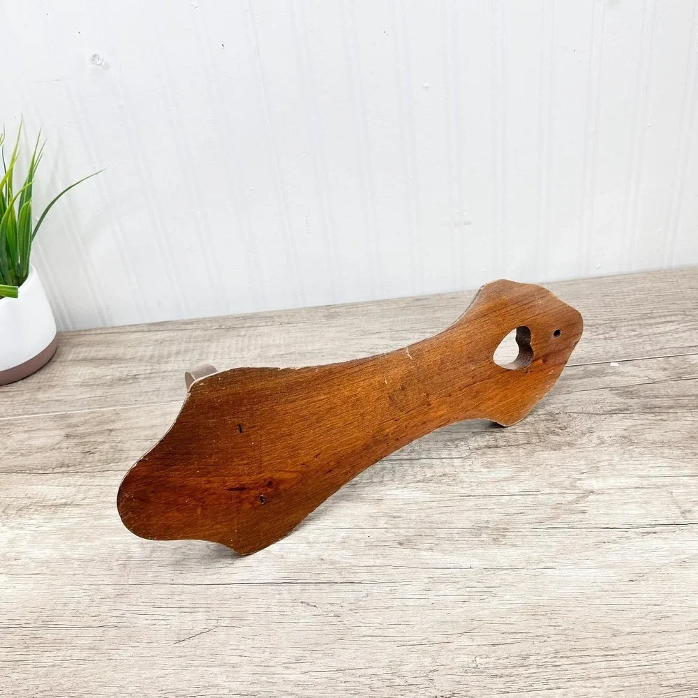 Vintage‎ Wooden Heart Wall Sconce Candleholder: Midcentury Modern Home Decor